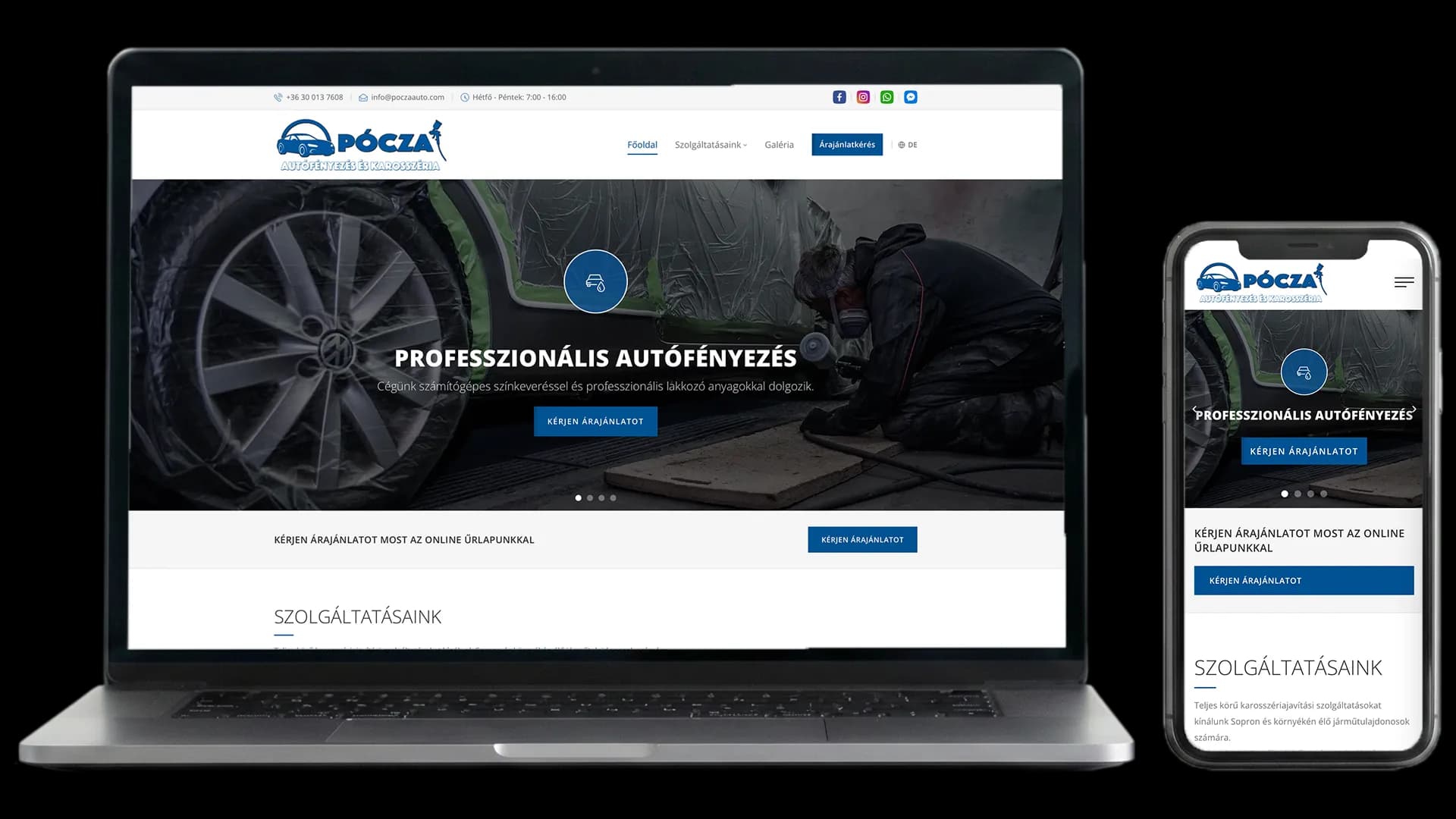Custom Business Website